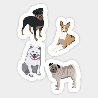 Dogs Variety Pack Sticker